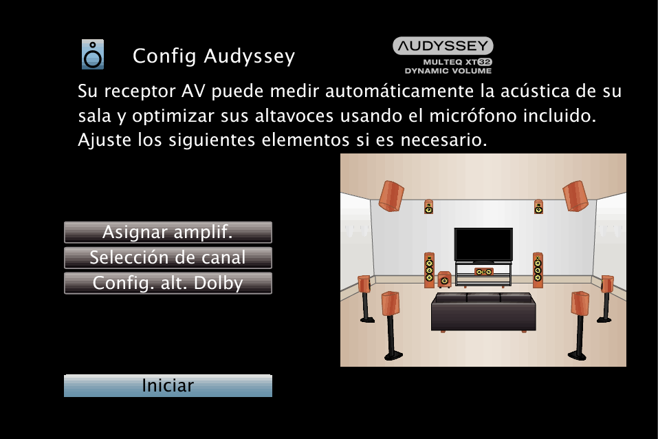 GUI Audyssey3 X85